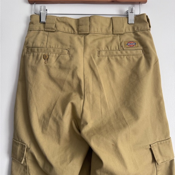 Dickies Wide Leg Tan Cargo Pants - Picture 5 of 7